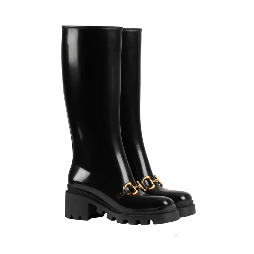 Gucci Trip Lug Knee High Rain Boots – The Ultimate Resale Rack