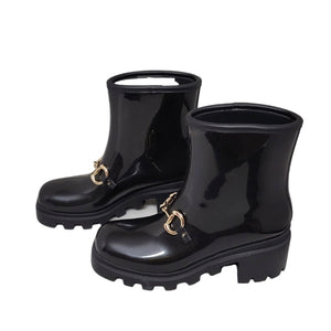 Gucci Horsebit Rubber Rain Boots