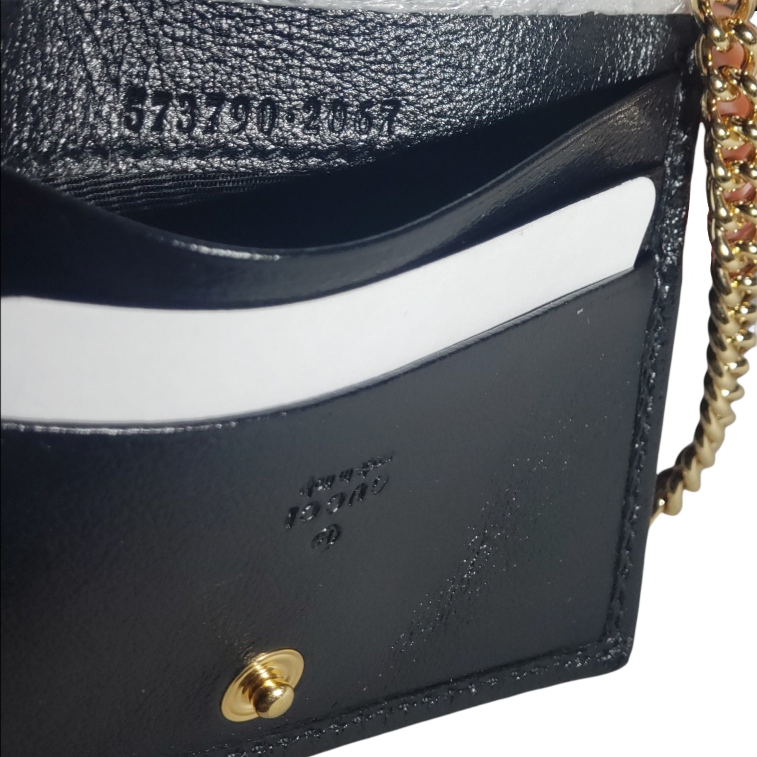 Gucci Rajah Wallet with Chain Handle