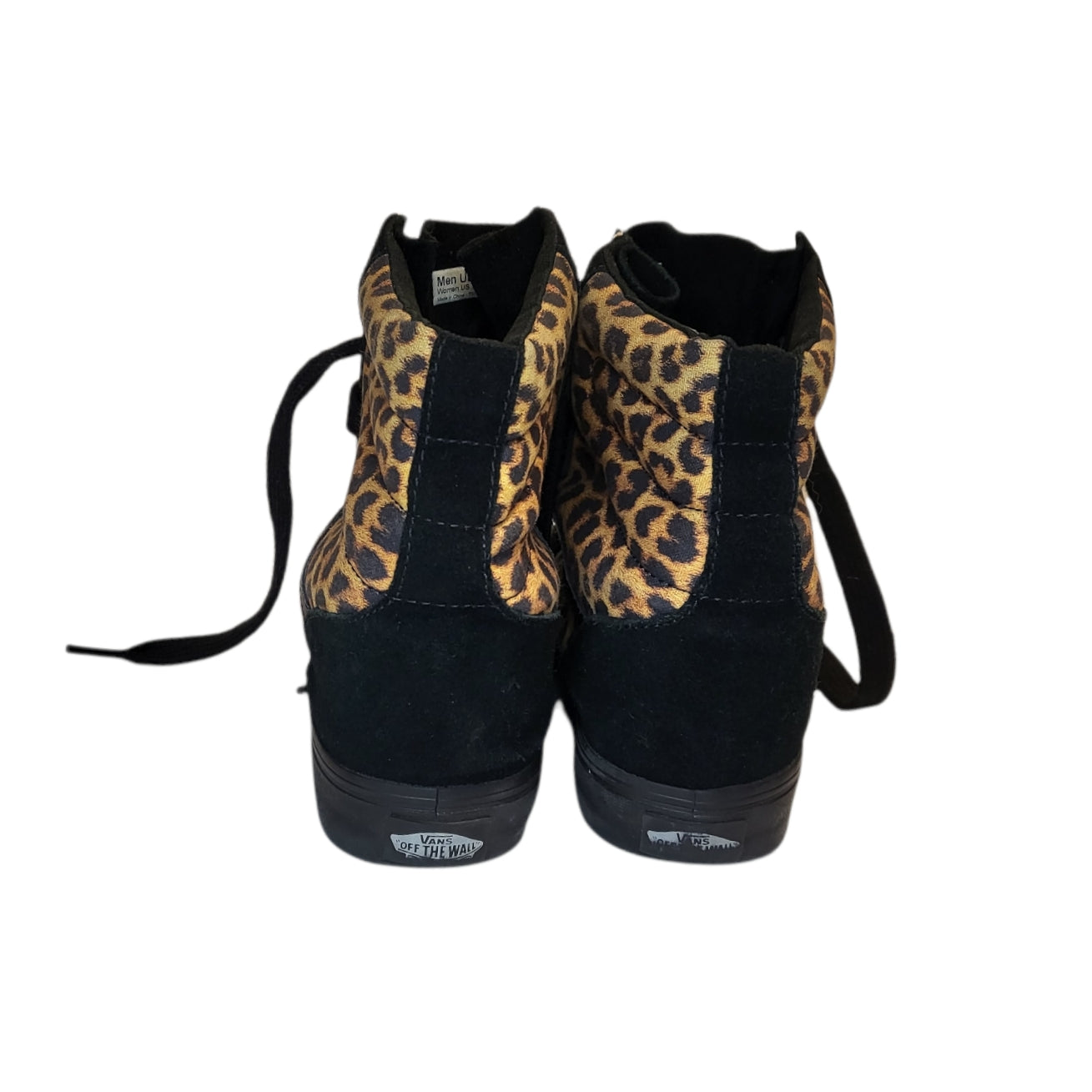 Unisex Vans Sk8-Hi Leopard Wedge Sneakers