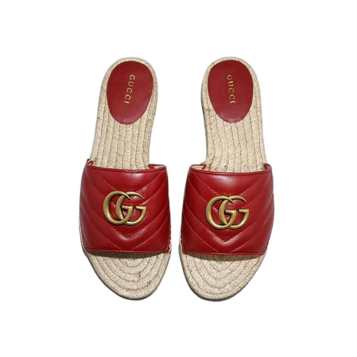 adidas x Gucci women's GG platform sandal in red suede | GUCCI® US | Gucci,  Womens mules, Gucci mules