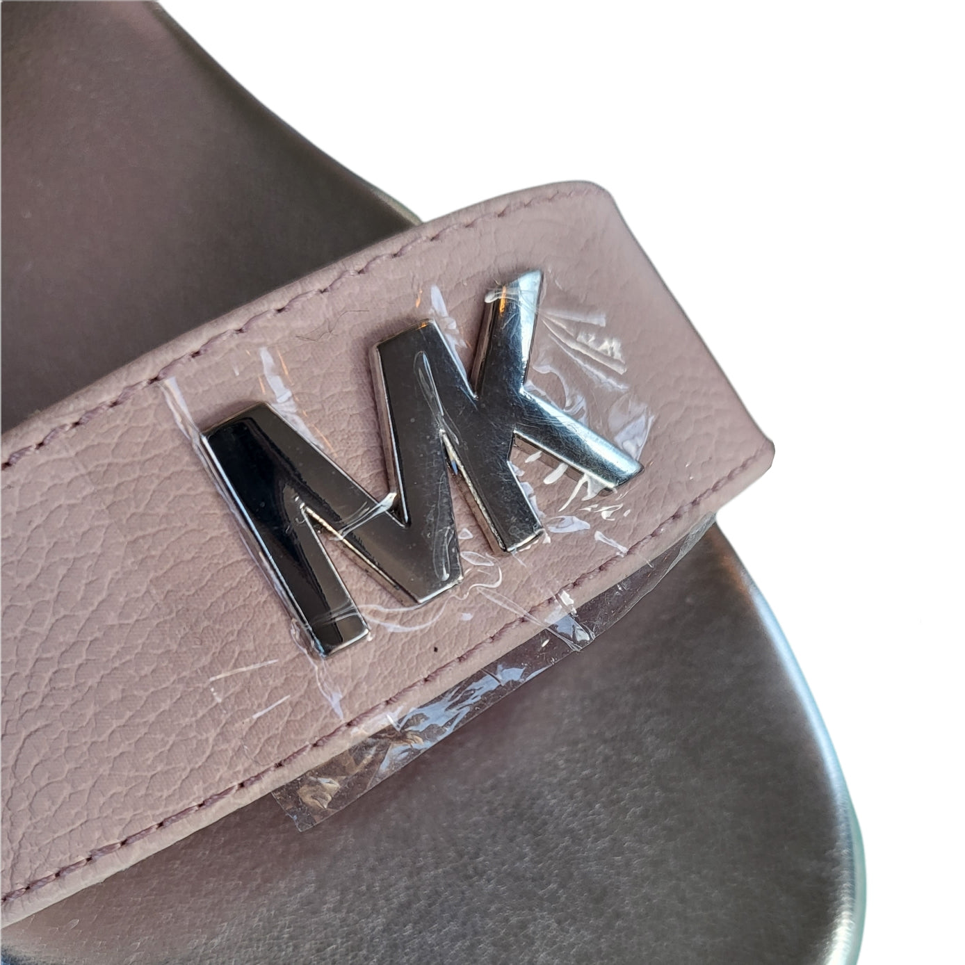 MICHAEL Michael Kors Pink Logo Sandals