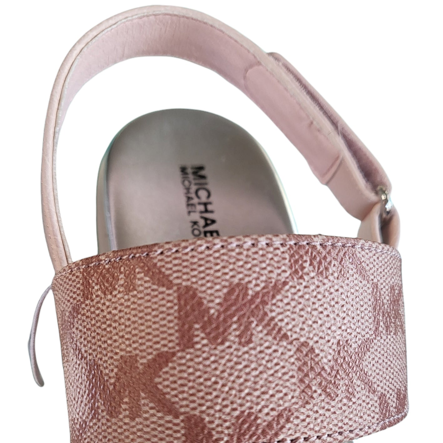 MICHAEL Michael Kors Pink Logo Sandals