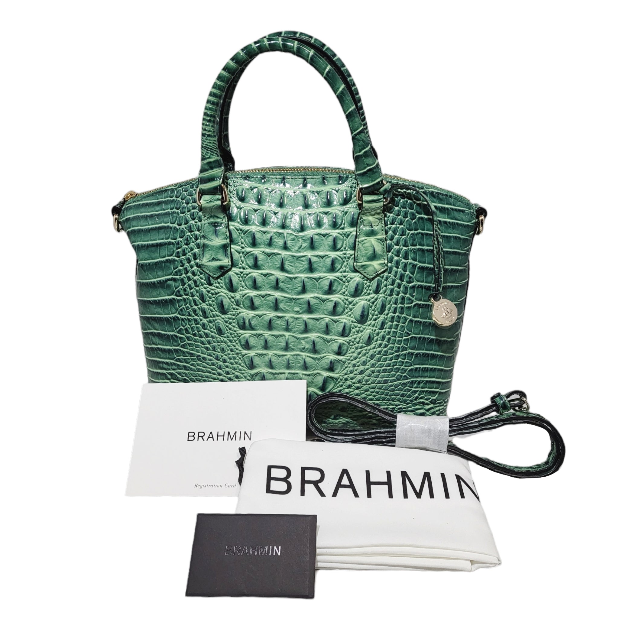 Brahmin Authenticated Crocodile Handbag