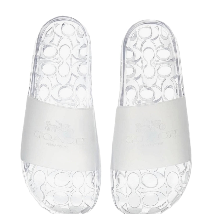 Coach translucent slides Clearance