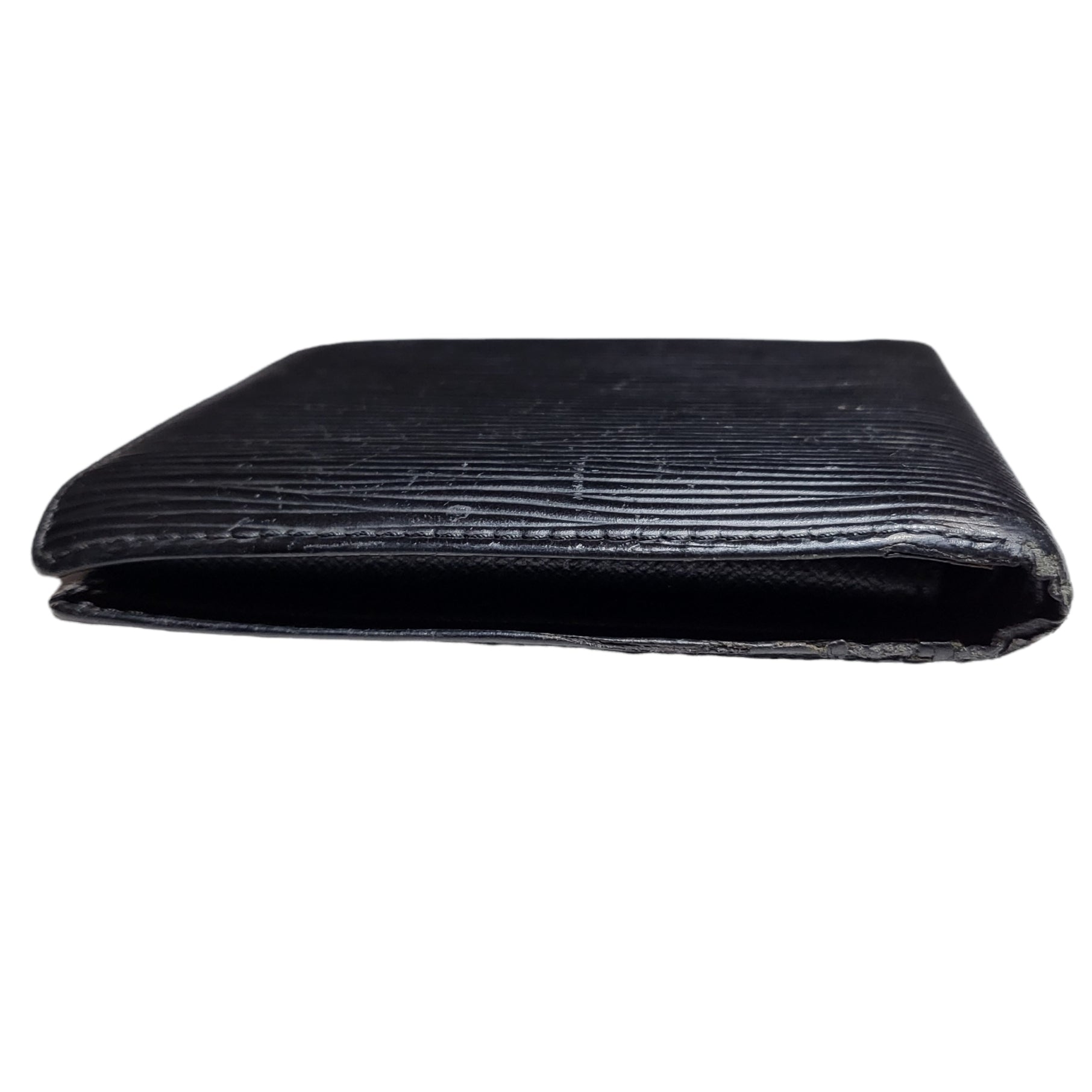 Louis Vuitton Epi Leather Pocket Organizer - Black Wallets