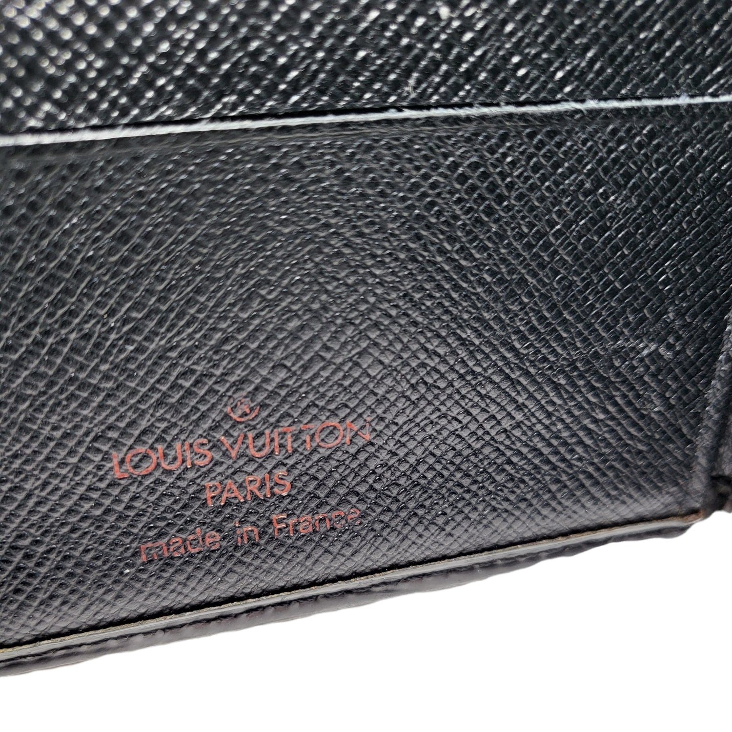 Louis Vuitton, large vintage Epi Leather wallet, cream t…