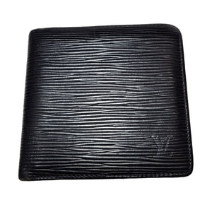 Louis Vuitton Black Epi Leather Long Bifold Card Holder Wallet