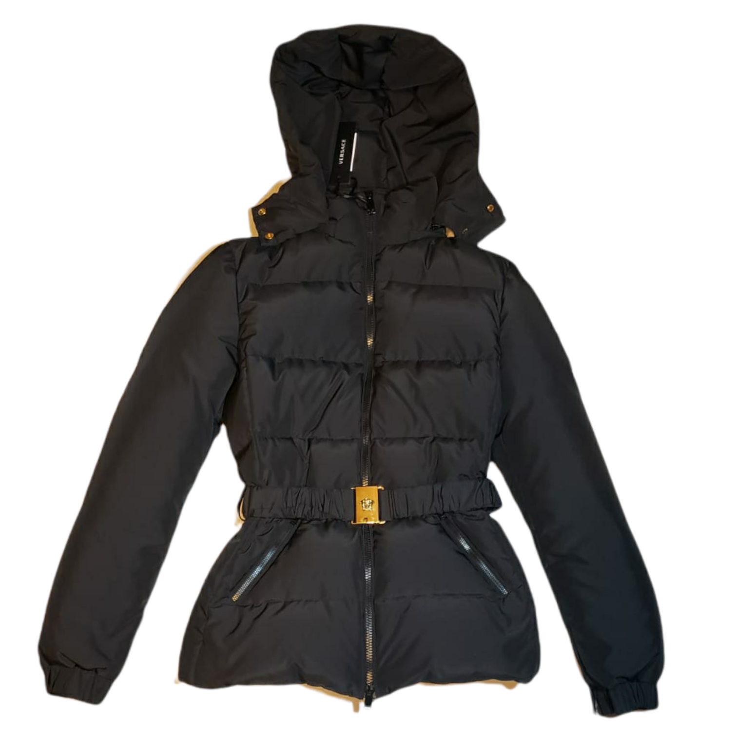 Versace sales down coat