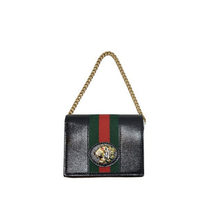 Gucci Rajah Wallet with Chain Handle