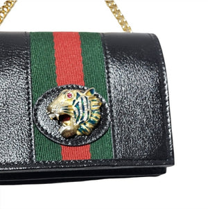 Gucci Rajah Wallet with Chain Handle