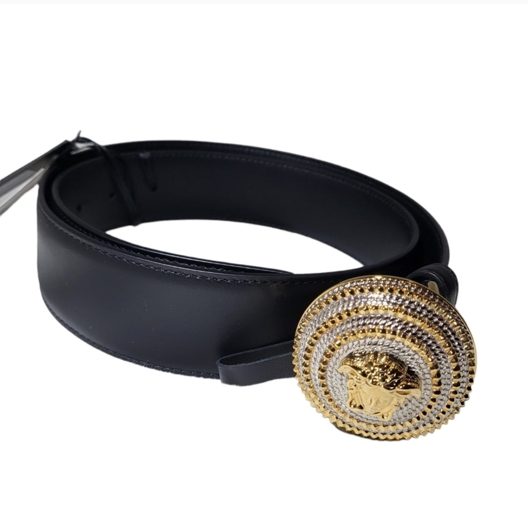 Versace Two Town Rope and Medusa Buckle Belt – The Ultimate Resale Rack