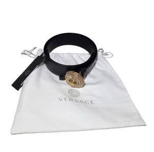 Versace Two Town Rope and Medusa Buckle Belt