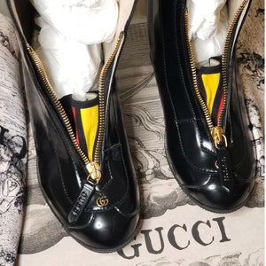 Gucci Black Ankle Kitt 70 Rain Boots/Booties