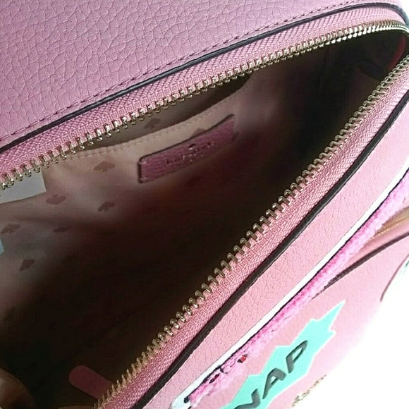 Betty & Veronica × Kate Spade Pink Pebbled Leather Backpack – The