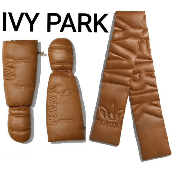 Ivy Park Set: Full-body Padded Scarf & Gloves