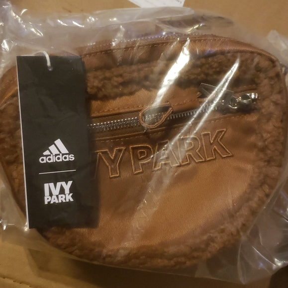 Ivy Park x Adidas Sherpa Belt Bag Brown