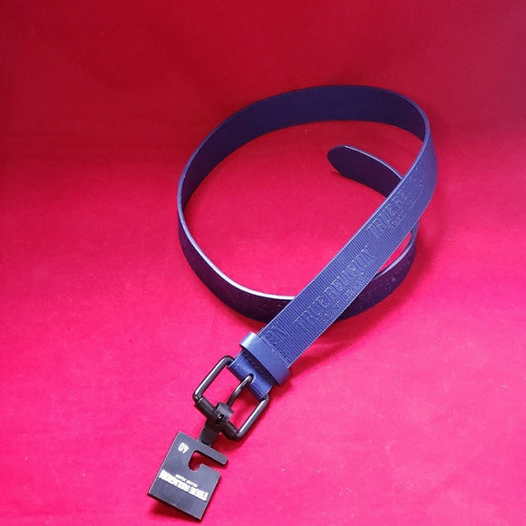 Unisex True Religion Textured Logo Belt