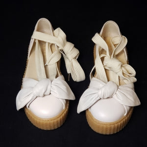 PUMA x FENTY Rhianna Bow Creeper Tie Up Sandals