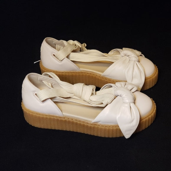 PUMA x FENTY Rhianna Bow Creeper Tie Up Sandals