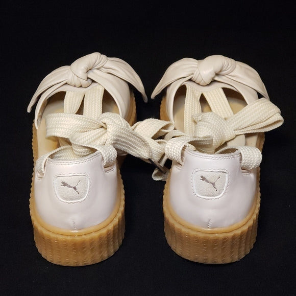 PUMA x FENTY Rhianna Bow Creeper Tie Up Sandals