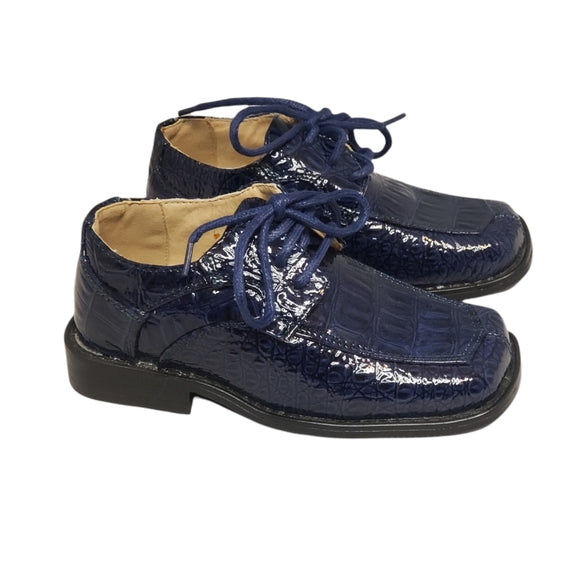 Bolano Boys Blue Square Toe Hard Bottom Dress Shoes The Ultimate Resale Rack Bolano Boys Blue Square Toe Hard Bottom Dress Shoes The Ultimate Resale Rack